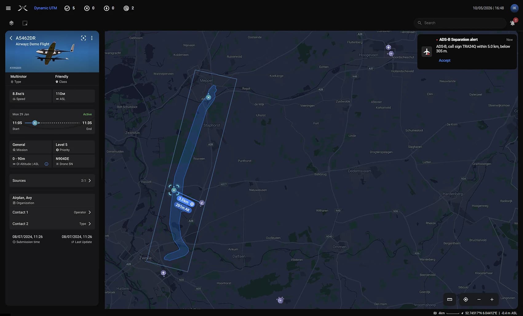 ANWB Medical Air Assistance - OVERWATCH in operation